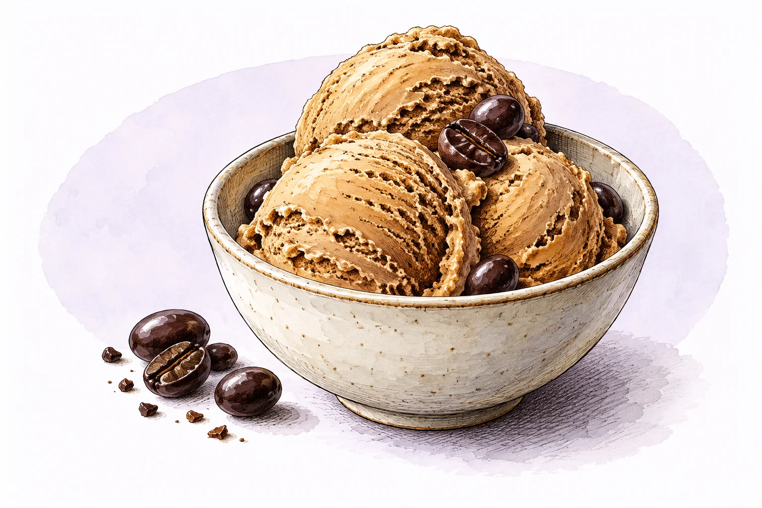 Illustration zum Rezept „Caffè Gelato“