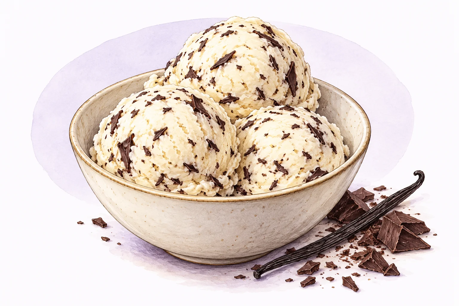 Illustration zum Rezept „Stracciatella“