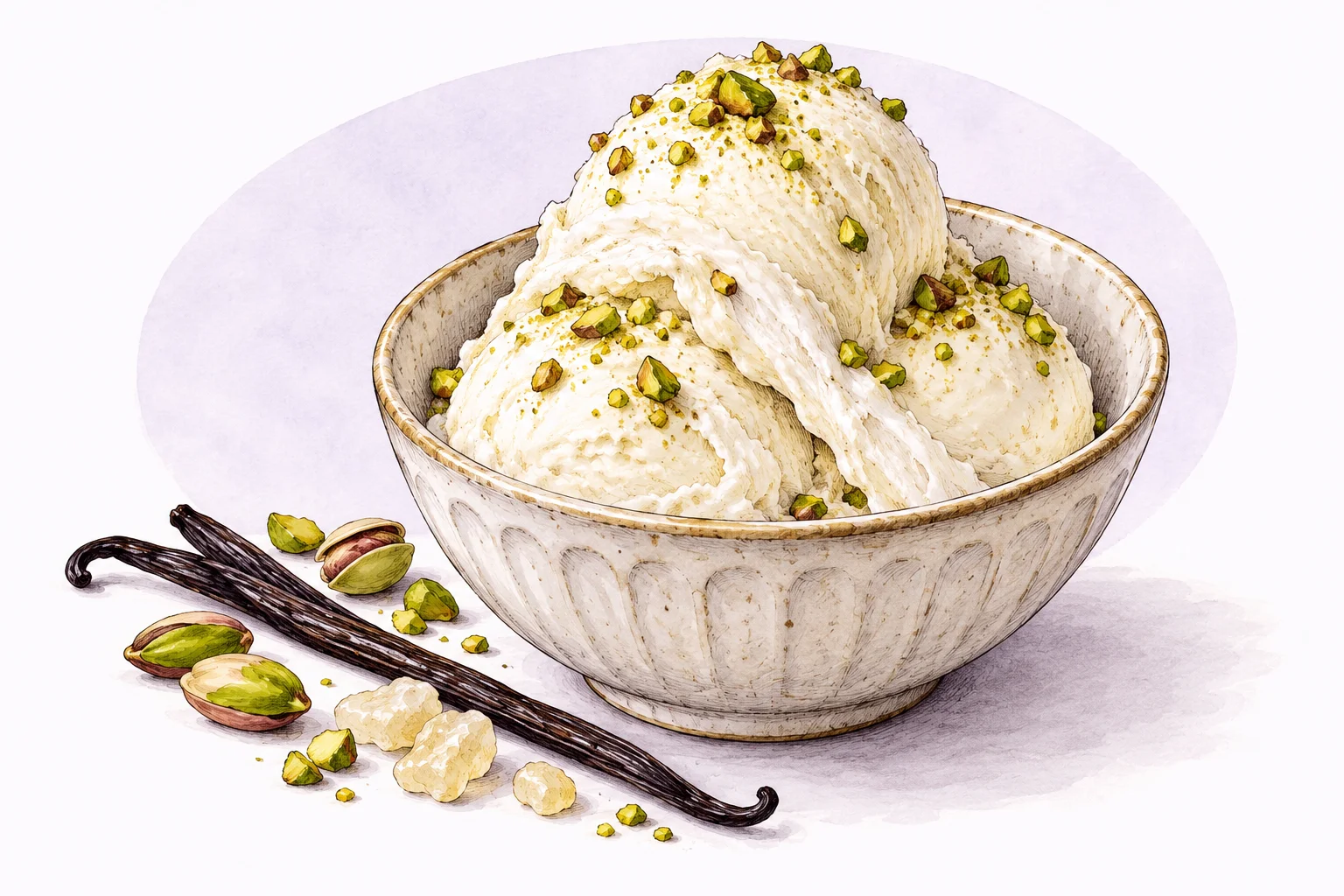 Illustration zum Rezept „Türkisches Dondurma“